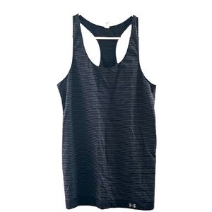 Under Armour Striped Racerback Tank Top Size XL